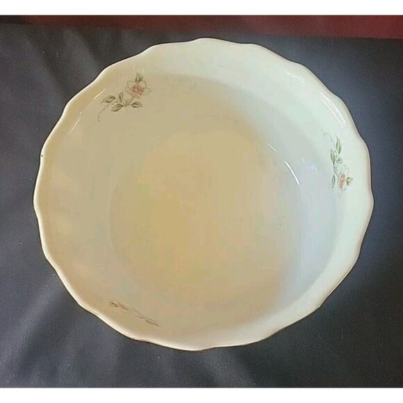 Andrea Sadak Bowl - Floral Pattern Corona - 7.25" Diameter x 3"serving bowl - Picture 3 of 9